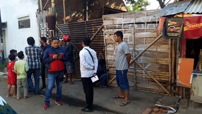 Lokasi Terjadinya ledakan di tempat besi tua (Pix)