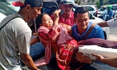 Mau Beli Kerupuk di Ketapang Probolinggo, Putri Sulung Gus Dur Terjatuh, Kaki Retak