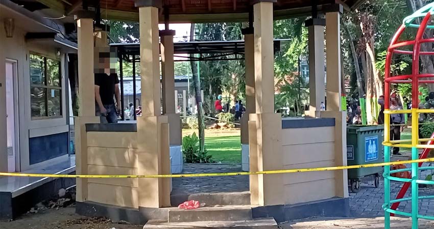 Pria Asal Pasuruan Gantung Diri di Taman Manula Probolinggo