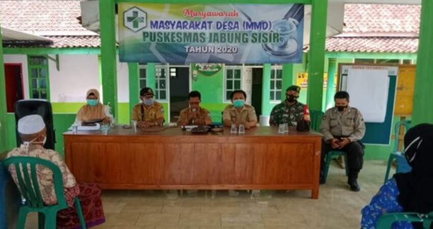 Kegiatan berlangsung di Kantor Desa Jabung Sisir Kecamatan Paiton Kabupaten Probolinggo, Rabu (25/11/2020).