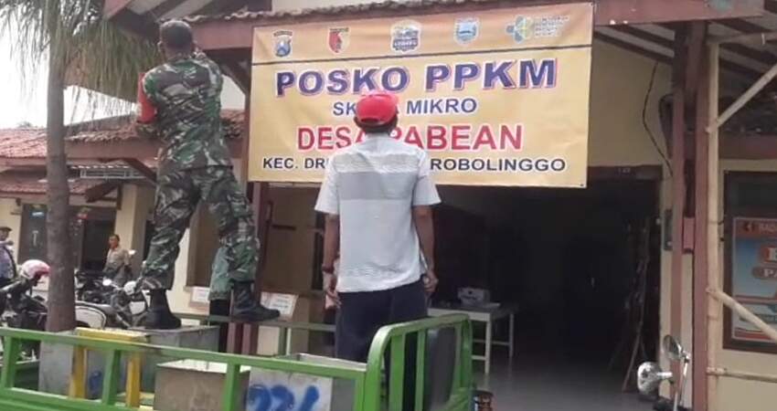 Sikapi Rakor Bupati dan Muspika, Desa Pabean Probolinggo Langsung Bentuk Posko