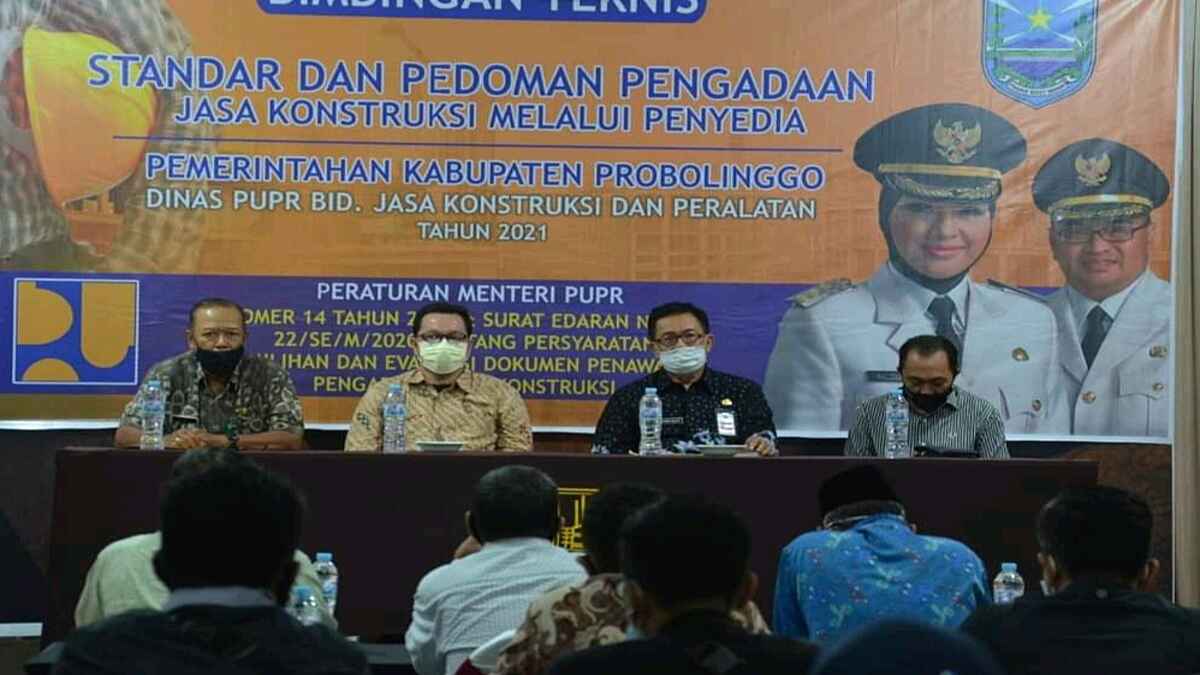 DPUPR Probolinggo Sosialisasikan Permen-PUPR 142020 dan SE Menteri PUPR 222020