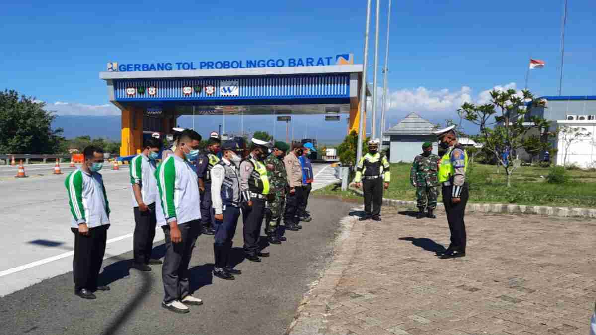 Pantau Mobilitas Selama PPKM Darurat, Satlantas Polres Probolinggo Kota Dirikan Pos Penjagaan