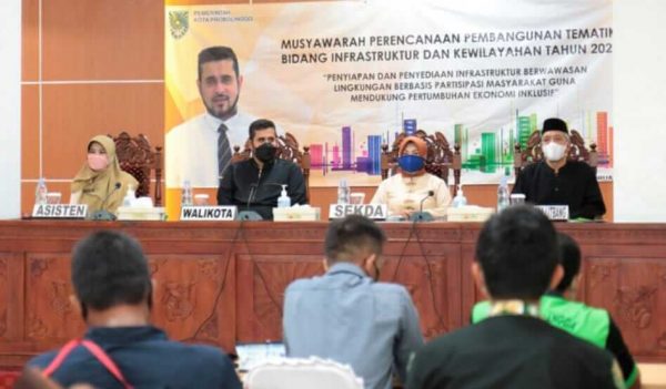 Pemkot Probolinggo Gelar Musrenbang Tematik Bertema Guna Mendukung Pertumbuhan Ekonomi Inklusif