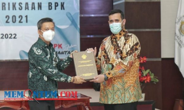 Pemkot Probolinggo Kembali Raih WTP untuk Kali Kelima