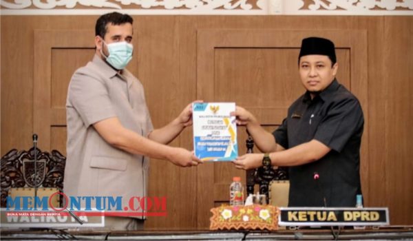 Wali Kota Probolinggo Sampaikan Nota Penjelasan Raperda APBD 2021