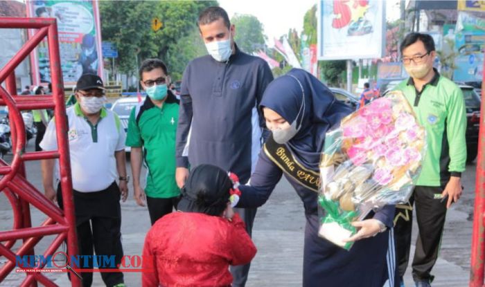 Wali Kota Habib Hadi bersama Bunda PAUD Meriahkan Gebyar HAN Kota Probolinggo