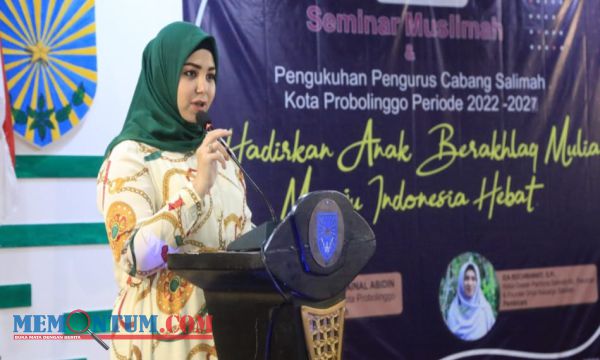 Hadiri Pelantikan Pengurus Salimah, Ketua PKK Kota Probolinggo Tekankan Kontribusi Kualitas Masyarakat via Pemberdayaan