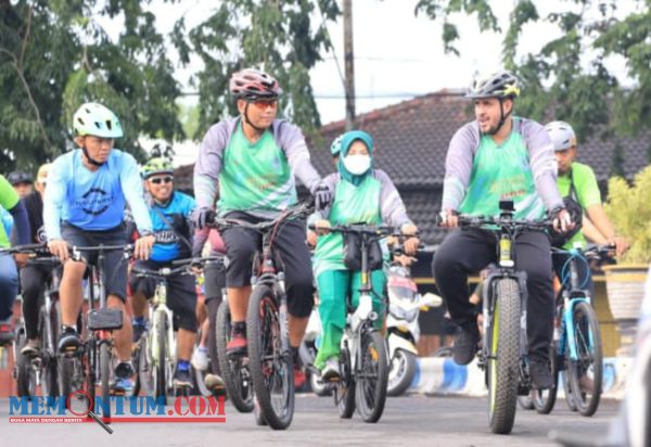 Refleksi Empat Tahun Kepemimpinan Habib Hadi, Gelar Gowes Diikuti Forkopimda Probolinggo dan Ratusan Peserta